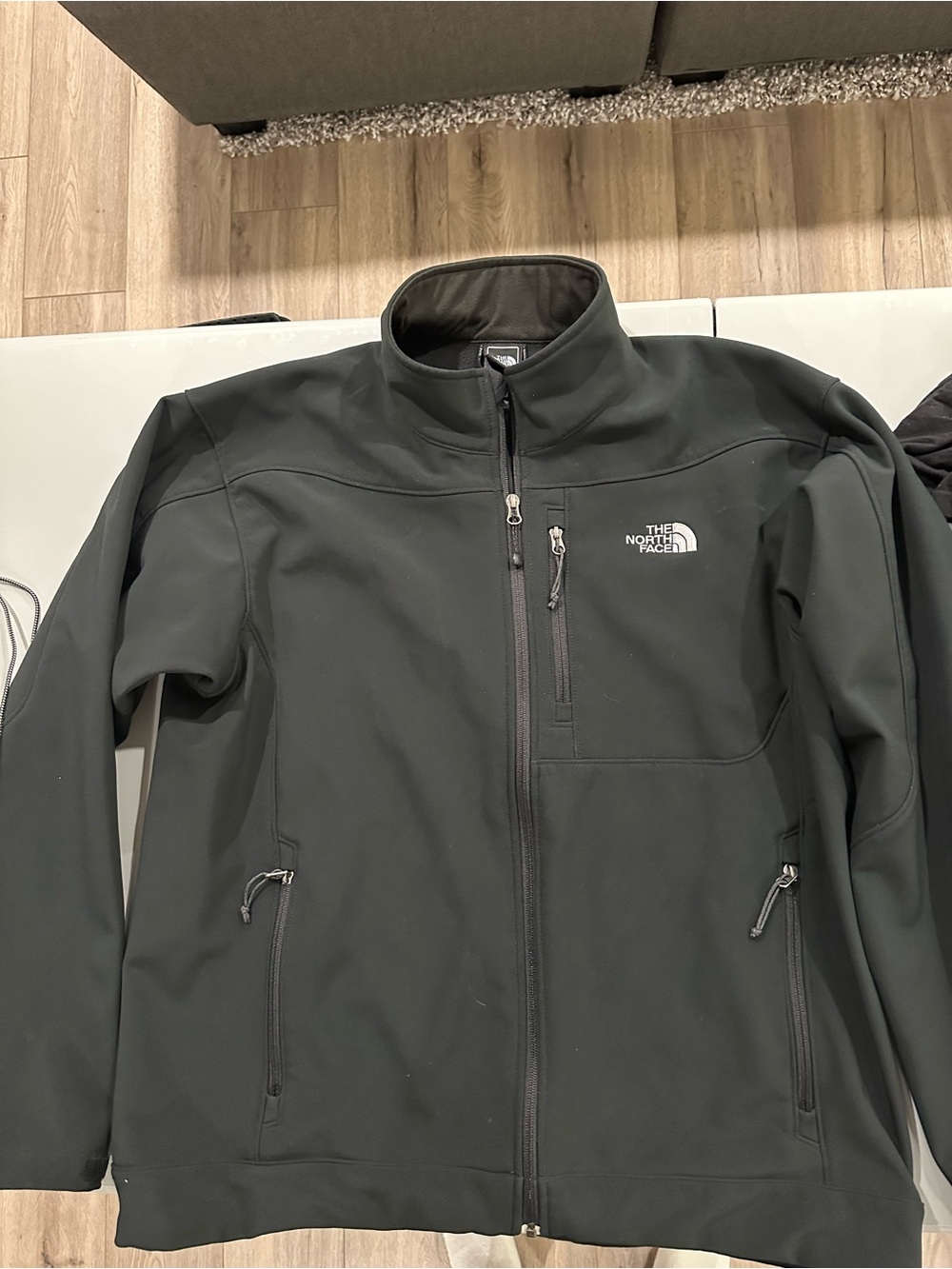 The North Face Jacket X Large Black TNF APEX Bionic Softshell Jacket Windproof